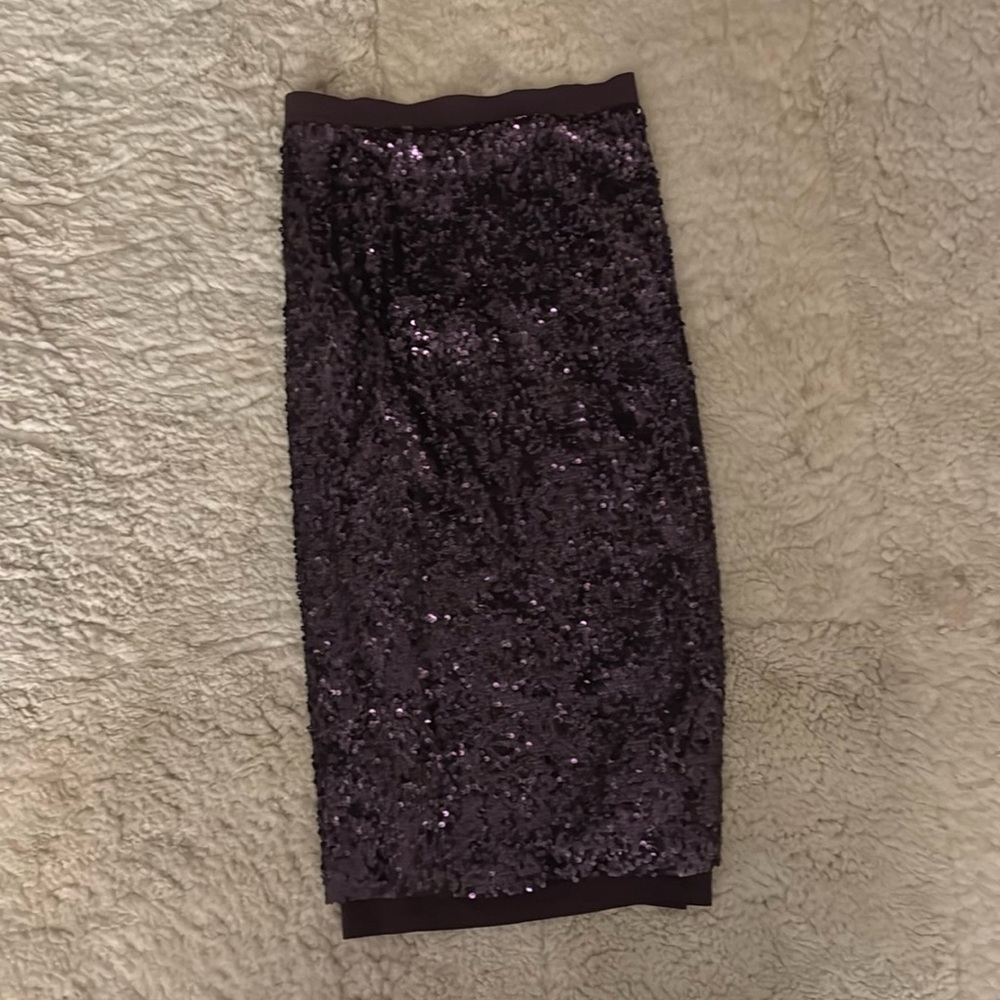 Gorgeous by malene birger sequin skirt small purple